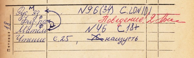 Дневник школьника СССР