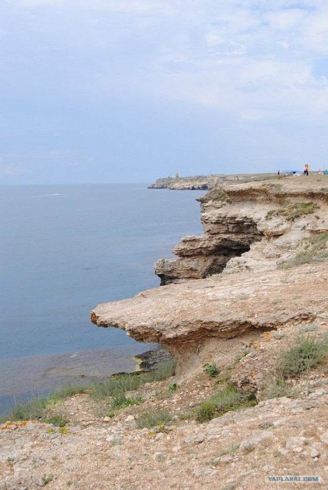 Мыс Тарханкут - самая западная точка Крыма.