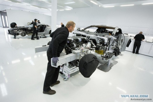 Как собирают суперкар Aston Martin One-77