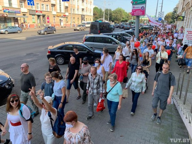 В 14-00 в Минске начнется марш несогласных с итогами выборов