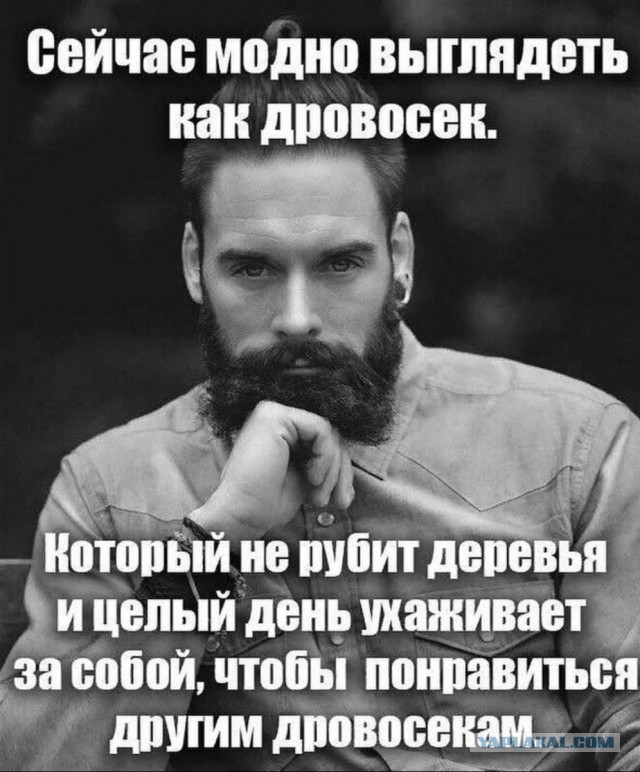 Мужчины с бородой - зачем?