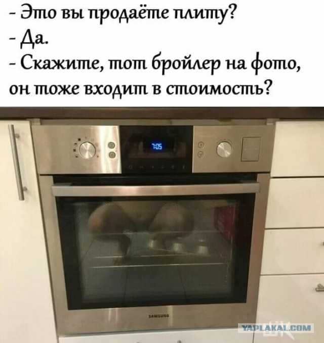 Хозяюшки на кухне ждут тебя в гости, чтобы показать свою духовку