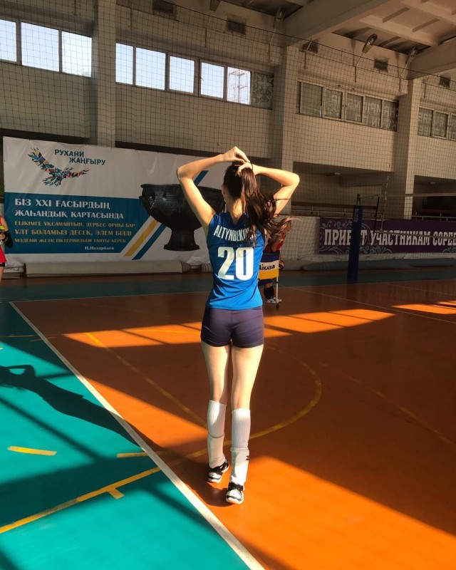 Красивые спортсменки. Сабина Алтынбекова