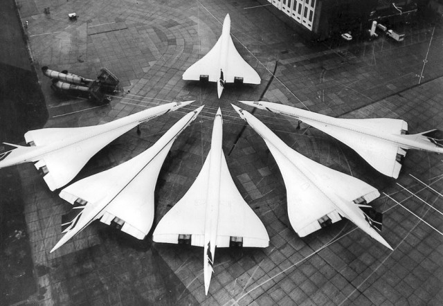 Единственная когда-либо сделанная фотография Concord, летящего со скоростью 2 Маха (2400 км/час)