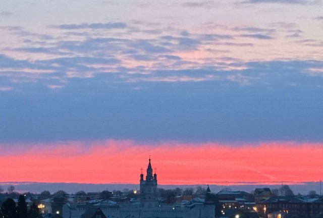 Закат в Краснодарском крае