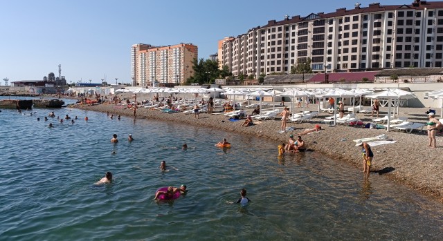 Пляжи Анапы сегодня, обстановка
