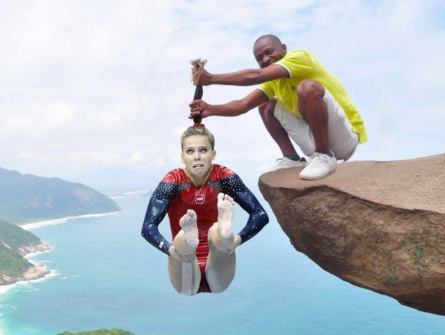 Фотожаба Гимнасточка