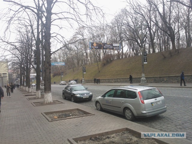 Грушевского, Европейская площадь, часть Крещатика