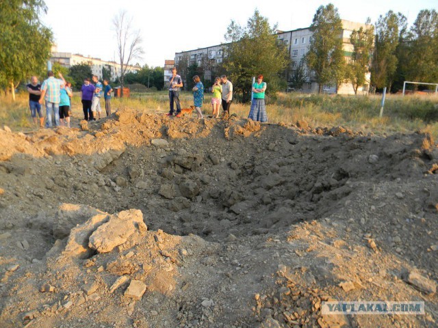 Алчевск.Побывал я сегодня под обстрелом.