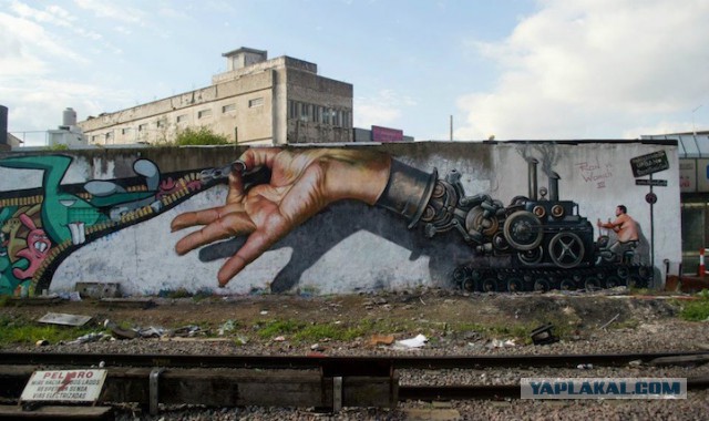 Реалистично до невозможности: уличное искусство