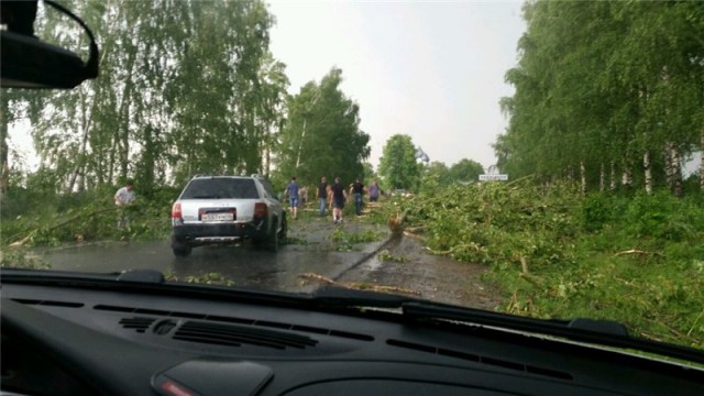 Гроза над Костромой (31.05.2015)