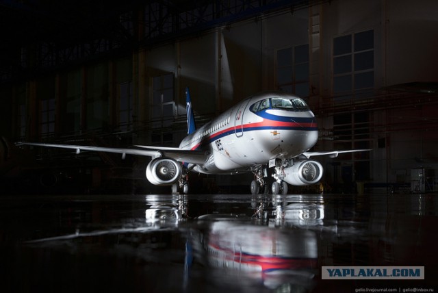 Производство самолетов Sukhoi Superjet 100