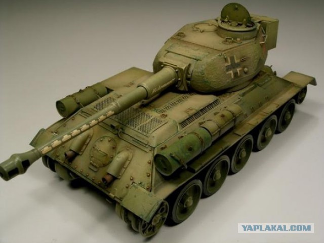 Немецкие варианты переделки Т-34