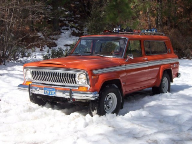 Первый из Cherokee. Jeep Cherokee SJ Chief 74-78г.