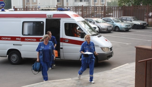 В Новокузнецке напали на бригаду Скорой помощи. Сильно избили медсестру.