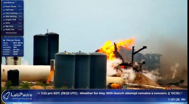 Прототип корабля Starship Илона Маска взорвался при испытаниях в Техасе