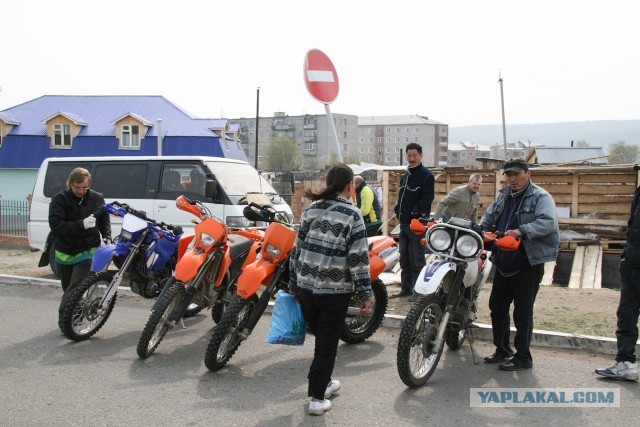 В Монголию на мотоциклах 2006