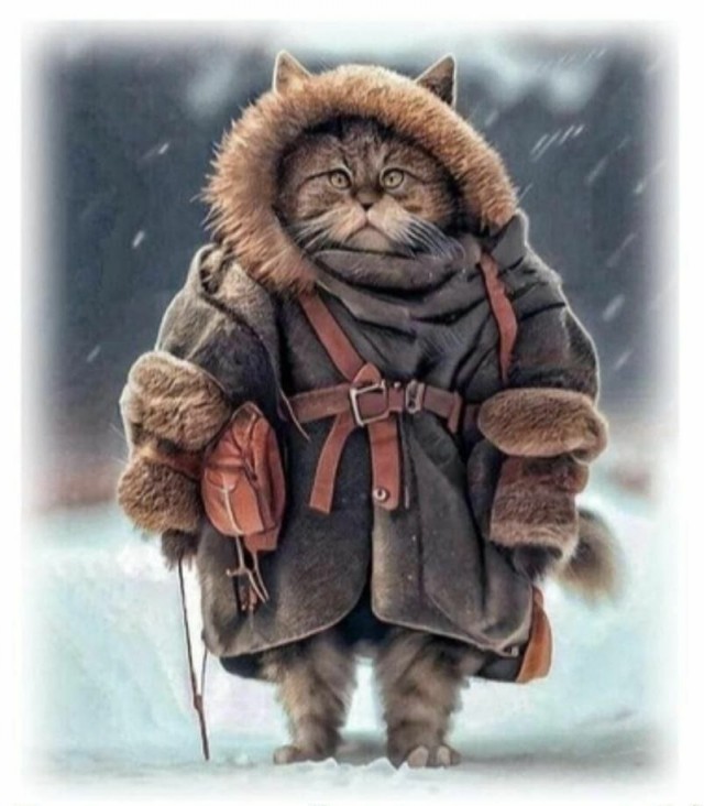 Котовторник глазами ИИ