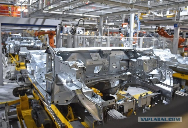 Экскурсия по заводу Land Rover