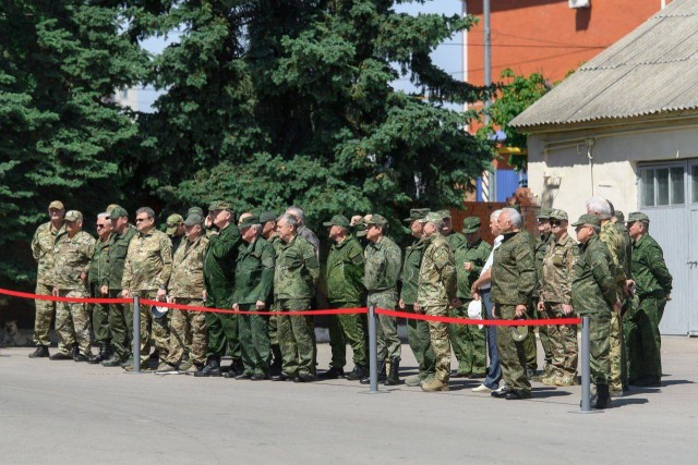 В Воронежской области провели «репетицию мобилизации»
