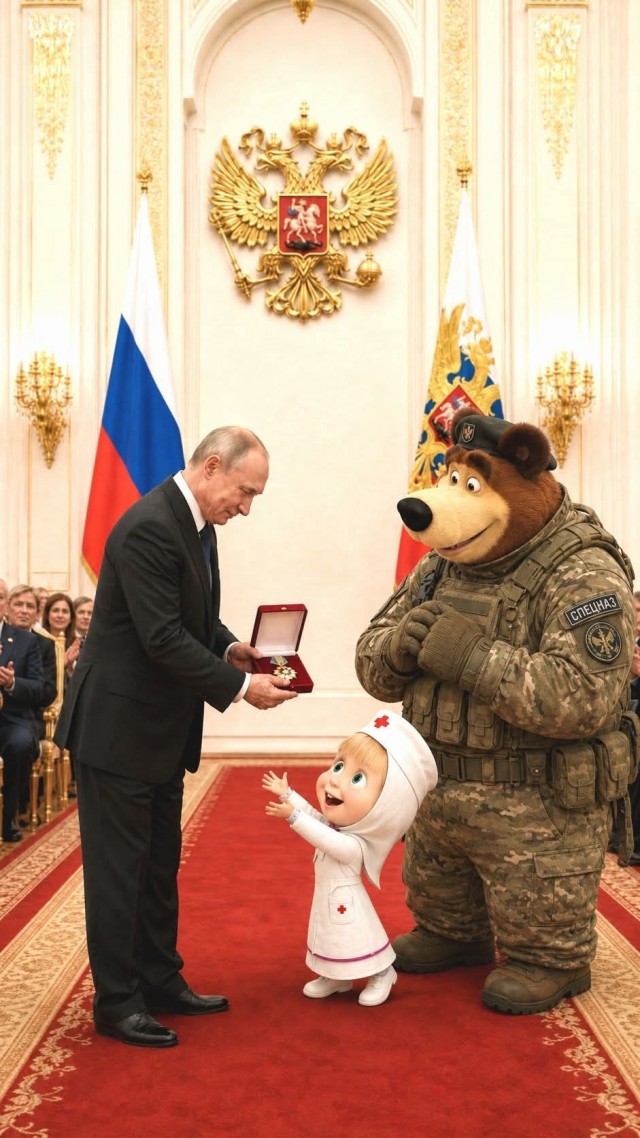 Маша и Медведь отвечают