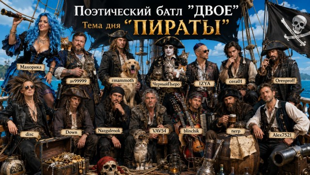 Двое, поэтический батл