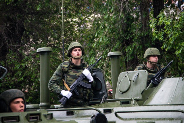 Парад Победы в Севастополе.