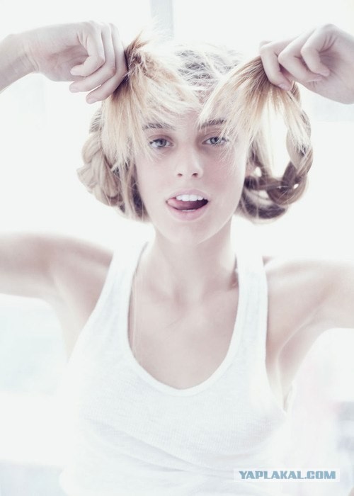 Лица красивых девушек.