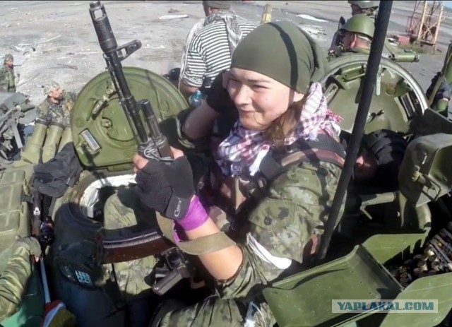 Бой в аэропорту Донецка.