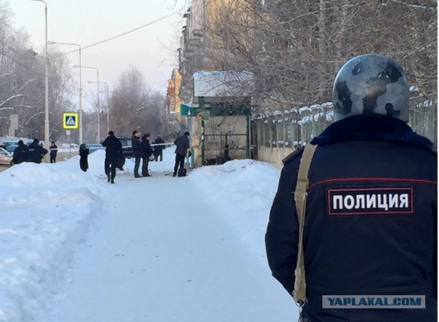 Взрыв на остановке в Ангарске 15 января