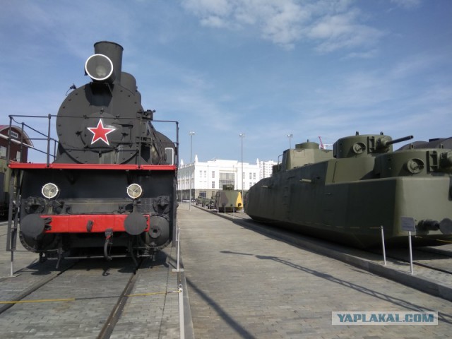 Сходили с сыном в музей военной техники в Верхней Пышме