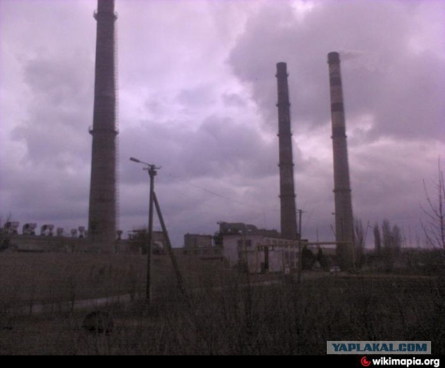 Взрыв трубы в Кривом Роге (Украина).