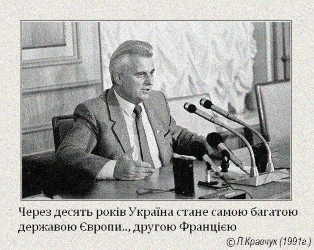 Опрос украинцев  о независимости. 1991 год