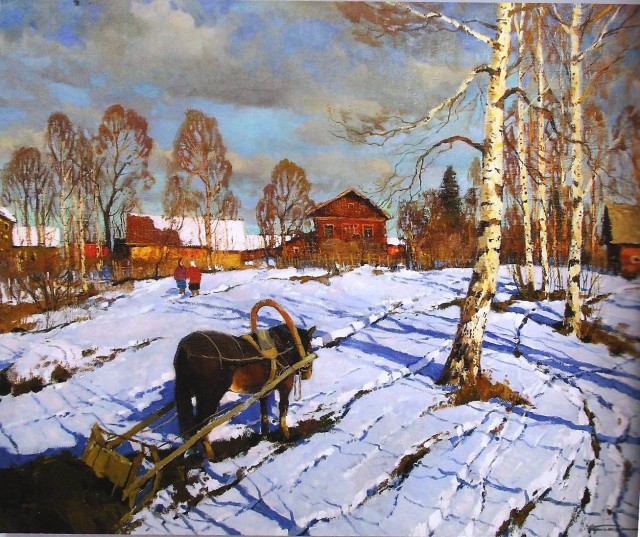 Весной в русской глубинке