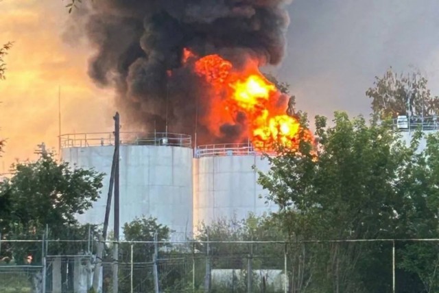 БПЛА атаковали нефтебазу в Тамбовской области