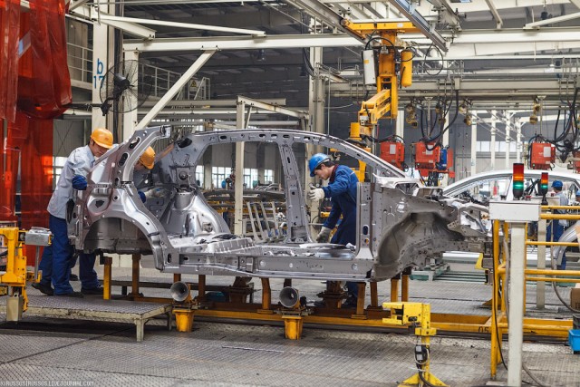 Завод «Chery» в Китае