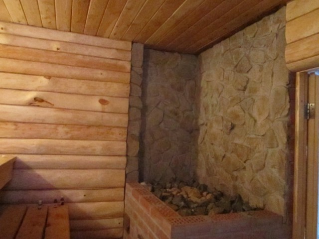 Баня из арболита