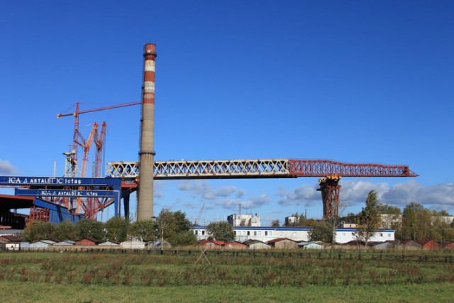 Строительство ЗСД в Петербурге.