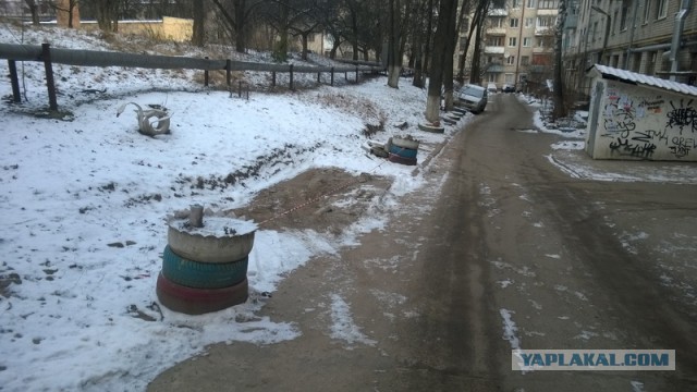 Вред дворовых парковочных цепей