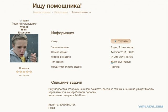 Срочно ищу работу