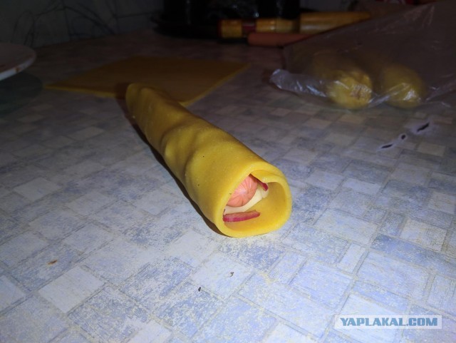 Ночной дожор, макарошки с сосиской!