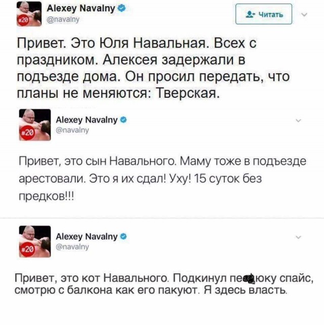 Суд над Навальным. Продолжение.