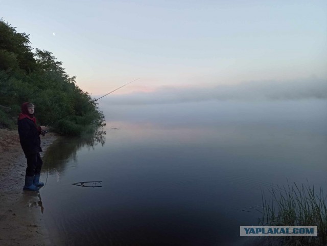 Рыбалка с братом на р.Ока