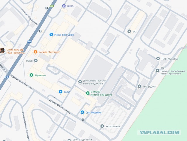 Калибры прилетели в Тернополь