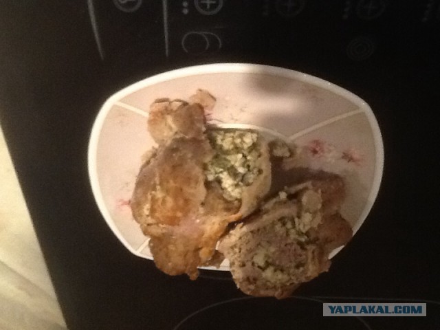 Свиные рулетики с…творогом