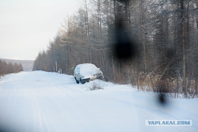 Колымская трасса. Суровая и беспощадная.