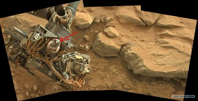 Curiosity на дне