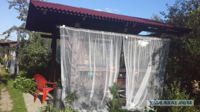 Как мы беседку строили