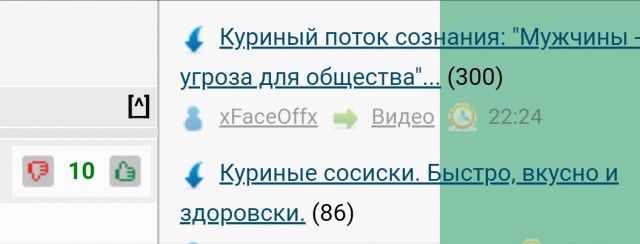 Куриный поток сознания: "Мужчины - угроза для общества"