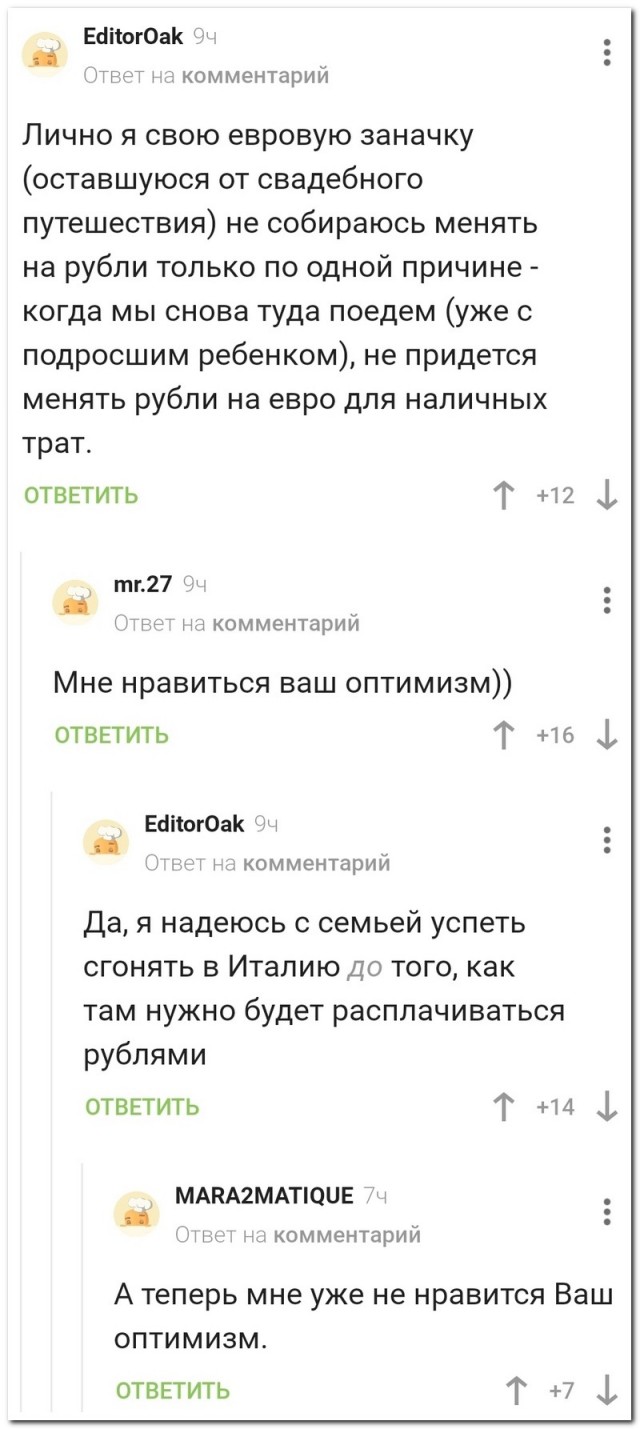 Забавные комментарии из социальных сетей 04.04.22